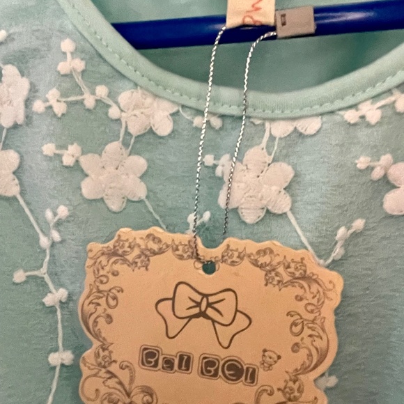 3 for $10 Bundle - Light Blue Girls Ruffle Dress - Size 6 months - Picture 1 of 4